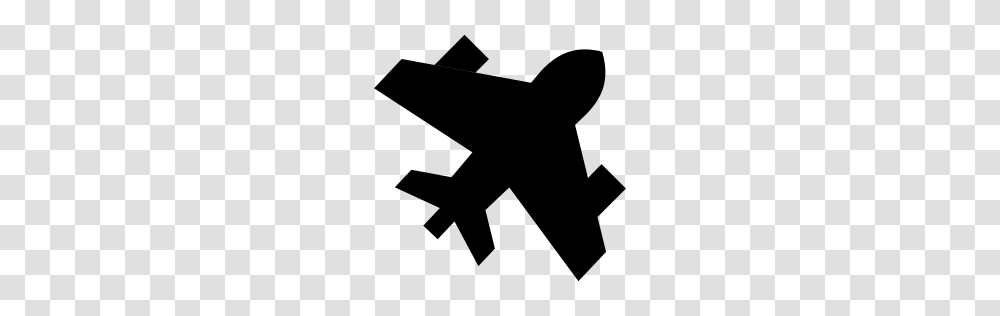 Airplane Icon Myiconfinder, Gray, World Of Warcraft Transparent Png