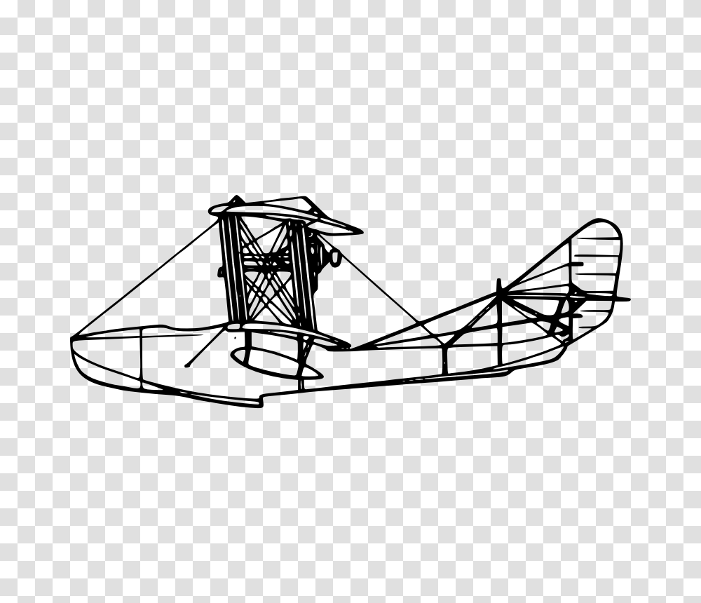 Airplane Outline Clip Art, Gray, World Of Warcraft Transparent Png