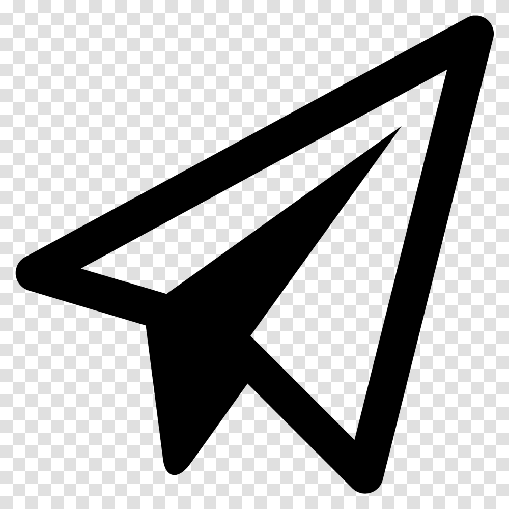 Airplane Paper Plane Computer Icons Paper Airplane Logo, Gray, World Of Warcraft Transparent Png