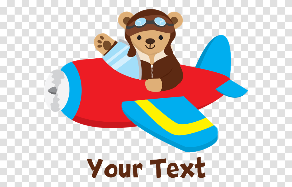 Airplane Pilot Clipart Blue And Red Aeroplane Cartoon, Water, Toy, Inflatable, Text Transparent Png
