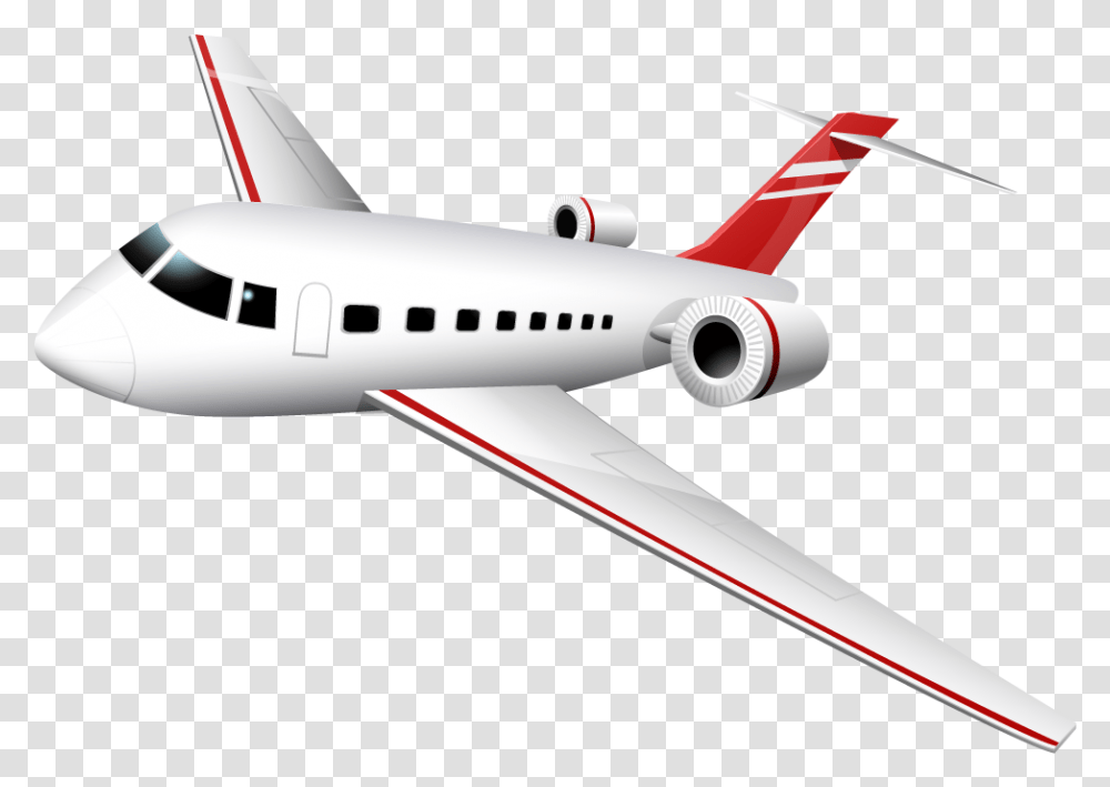 Airplane Plane Aircraft Cartoon Free Hq Clipart Background Airplane, Vehicle, Transportation, Jet, Airliner Transparent Png