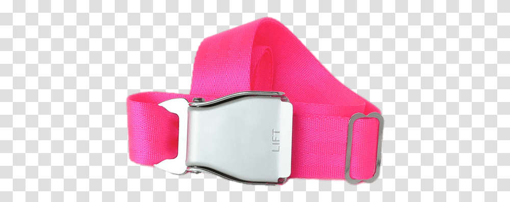 Airplane Seat Belt Neon Pink, Accessories, Accessory, Buckle, Canvas Transparent Png
