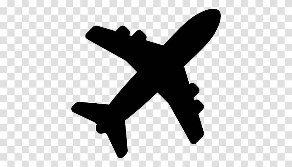 Airplane Shape, Silhouette, Stencil, Axe, Tool Transparent Png