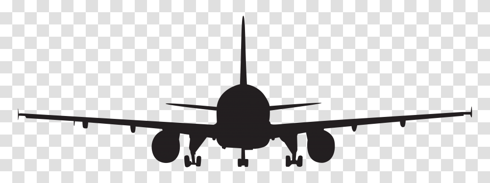 Airplane Silhouette Clip Art, Logo, Trademark Transparent Png