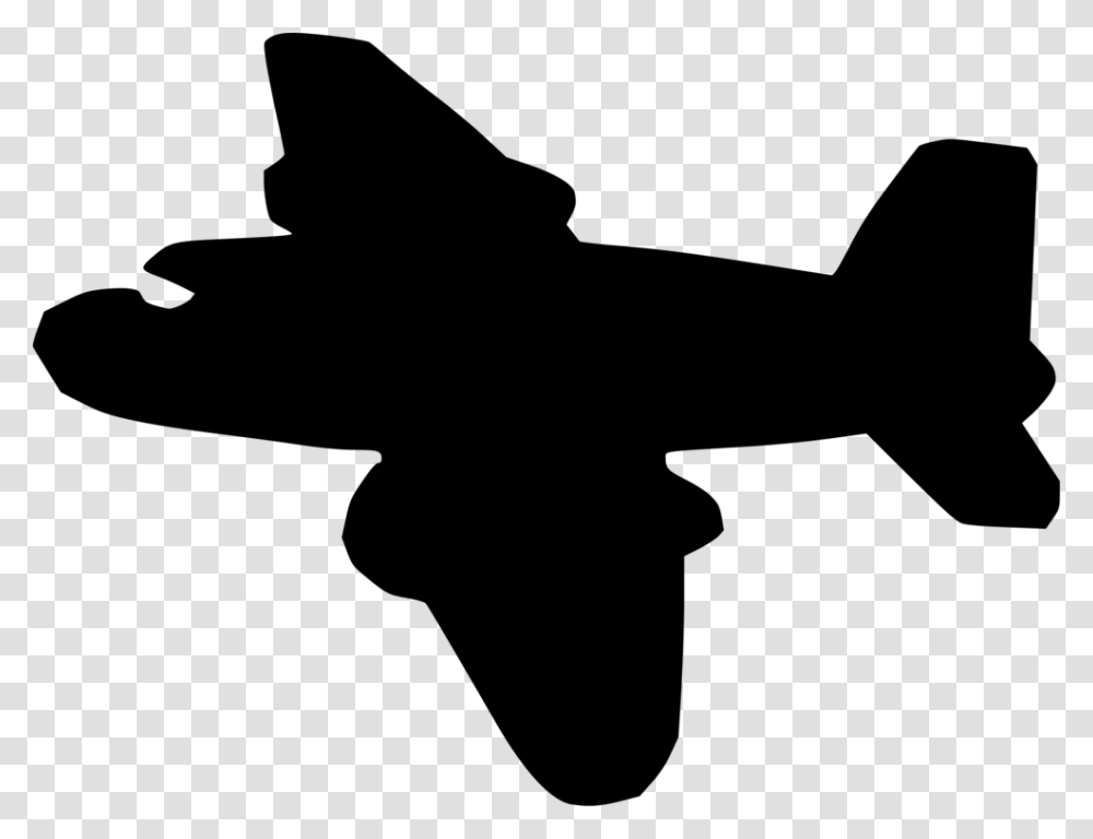 Airplane Silhouette Drawing Clip Art Nickelodeon Logo Plane, Gray, World Of Warcraft Transparent Png