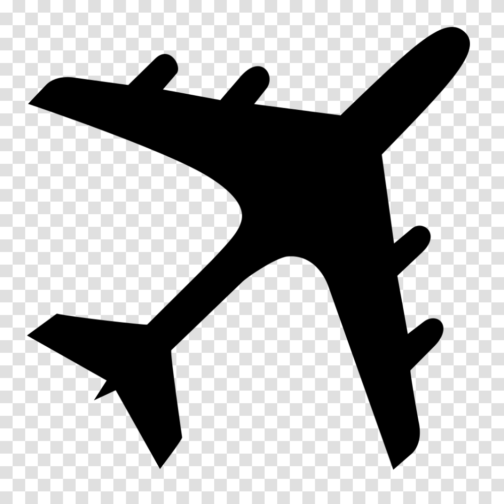 Airplane Silhouette, Gray, World Of Warcraft Transparent Png