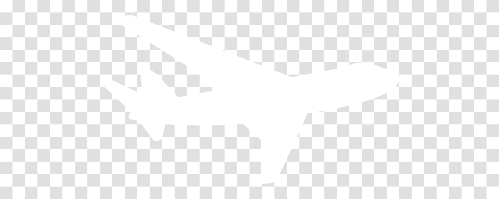 Airplane Silhouteete White Clip Art, Texture, White Board, Apparel Transparent Png