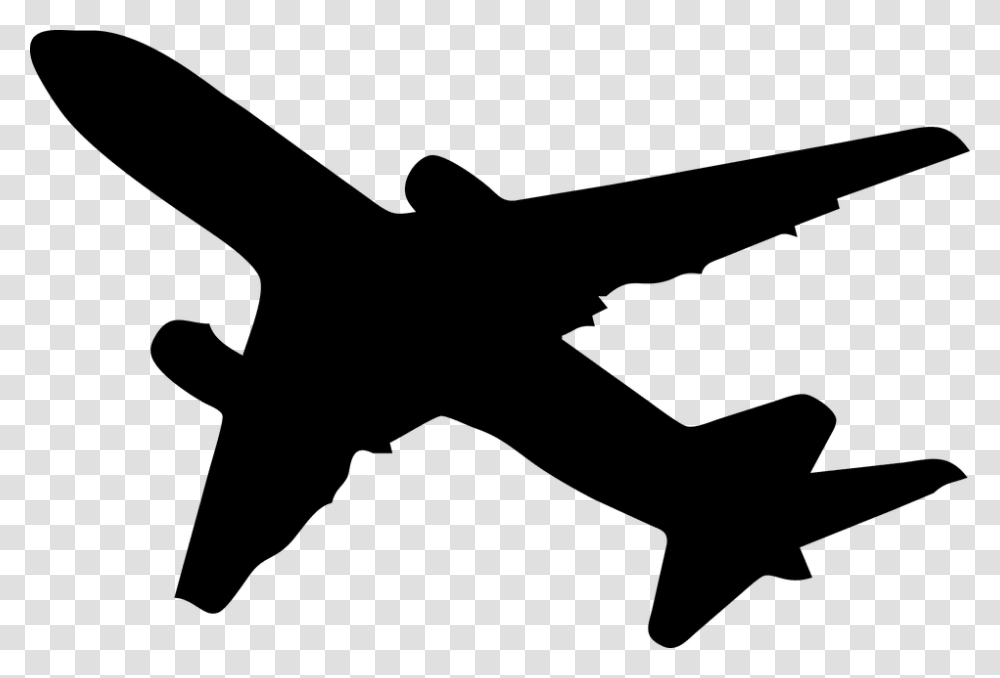 Airplane Small Plane Cliparts Free Best On Plane Silhouette, Weapon, Weaponry Transparent Png