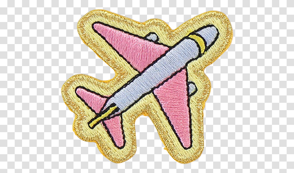 Airplane Sticker Patch Embroidery, Snake, Reptile, Animal, Star Symbol Transparent Png