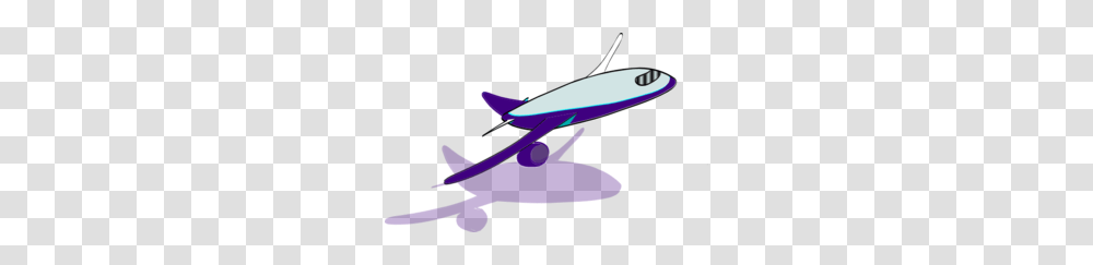 Airplane Taking Off Clip Art, Aircraft, Vehicle, Transportation, Scissors Transparent Png