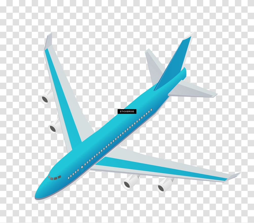 Airplane Transportation Download Wide Body Aircraft, Vehicle, Jet, Airliner, Flight Transparent Png