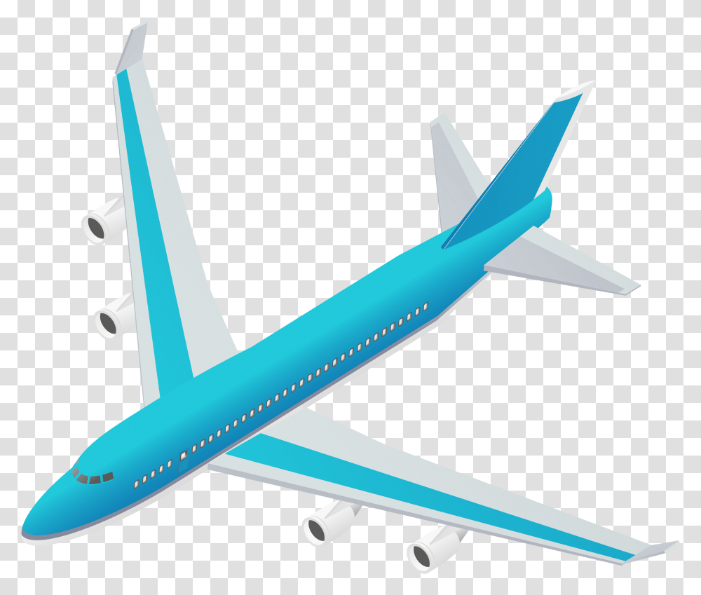 Airplane Vector Background Airplane, Aircraft, Vehicle, Transportation, Airliner Transparent Png