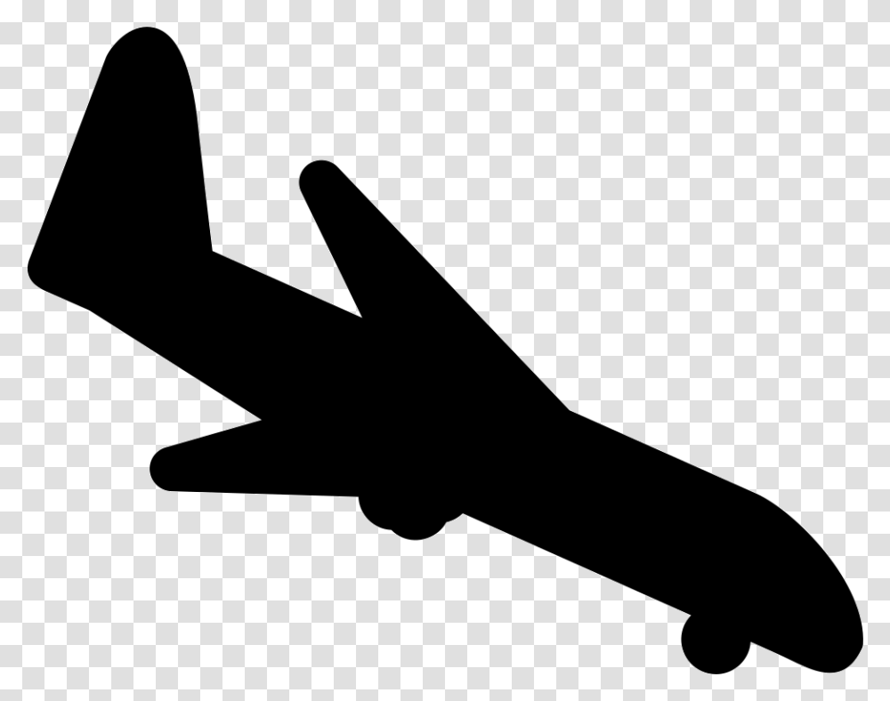 Airplane Vector Graphics Landing Computer Icons Aircraft Airplane Descending Clipart, Hammer, Tool, Stencil Transparent Png