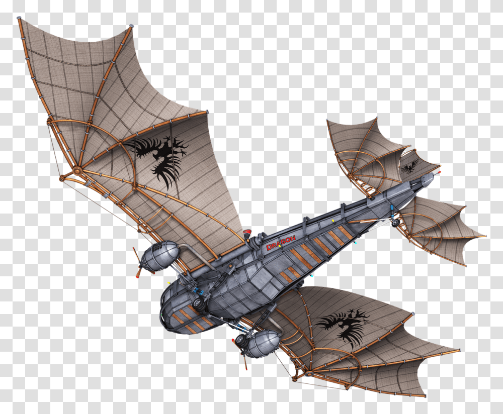 Airplane Vintage Fly Free Picture Steampunk Plane, Aircraft, Vehicle, Transportation, Metropolis Transparent Png