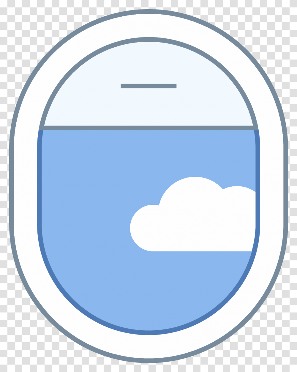 Airplane Window Open Icon Circle, Logo, Trademark Transparent Png