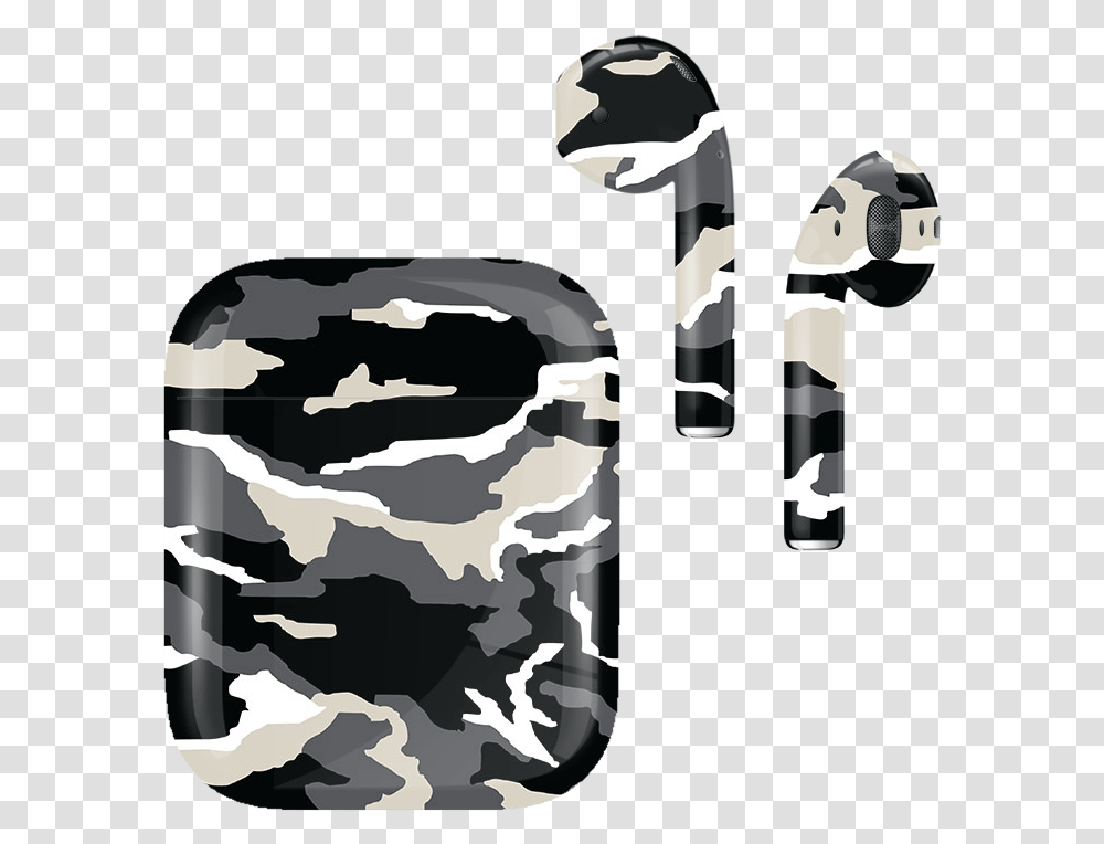 Airpods Army Camo Monochrome, Military, Military Uniform, Shower Faucet, Camouflage Transparent Png