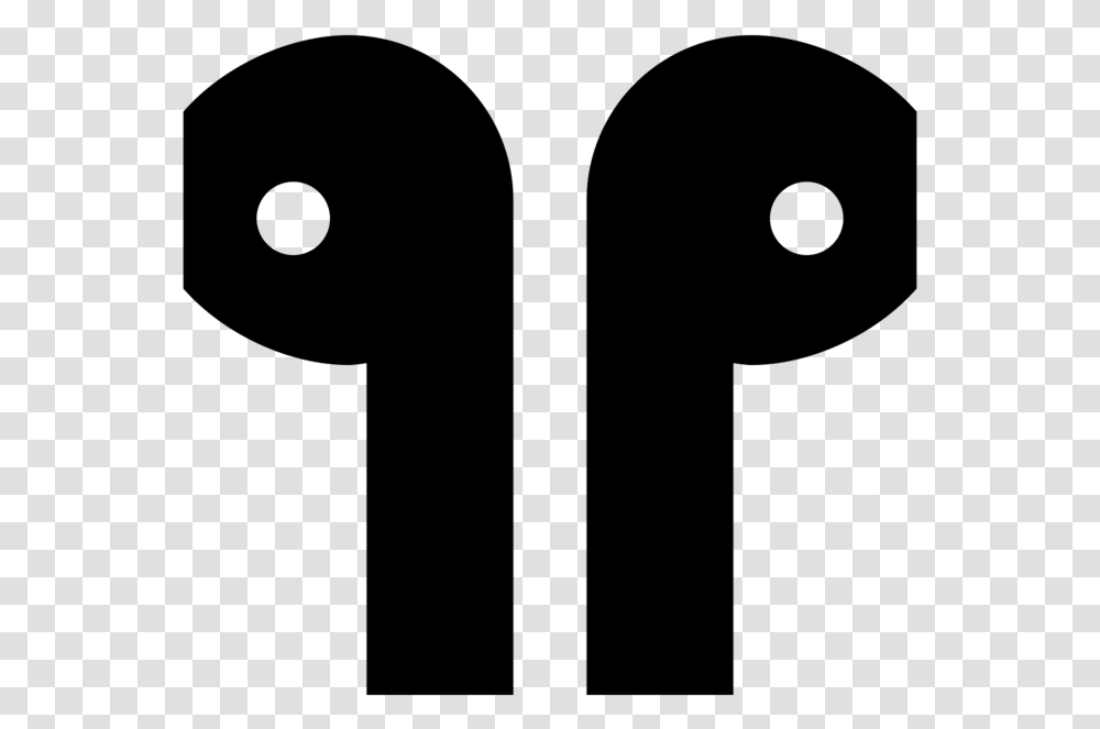 Airpods Icons Text Symbol Headphones Computer Icon, Gray, World Of Warcraft Transparent Png