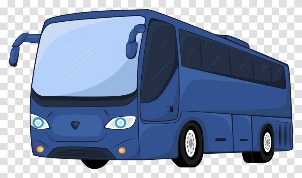 Airport Bus Transport Transit Bus Car Shuttle Bus Clipart Cartoon Bus, Vehicle, Transportation, Wheel, Machine Transparent Png