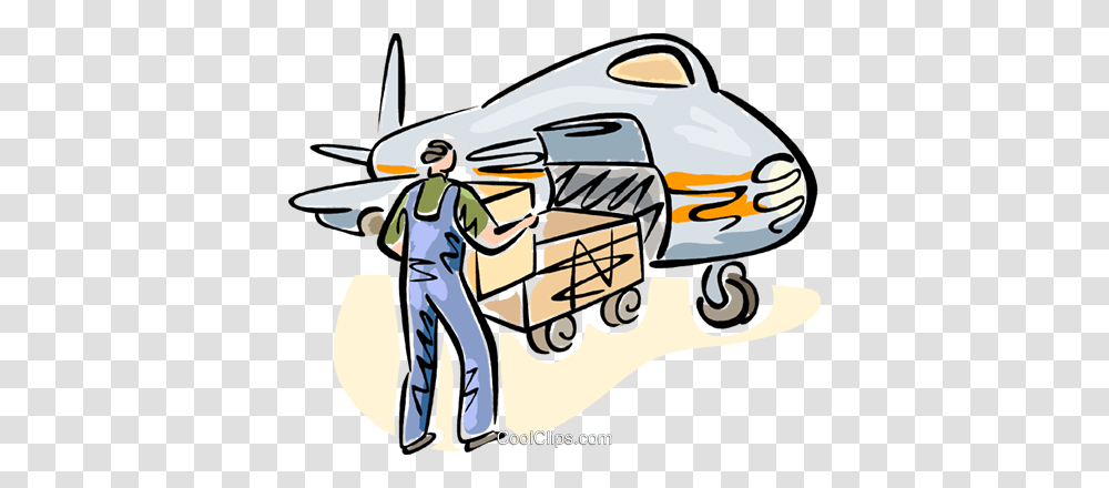 Airport Employee Loading Luggage Royalty Free Vector Clip Art, Transportation, Vehicle, Washing, Building Transparent Png