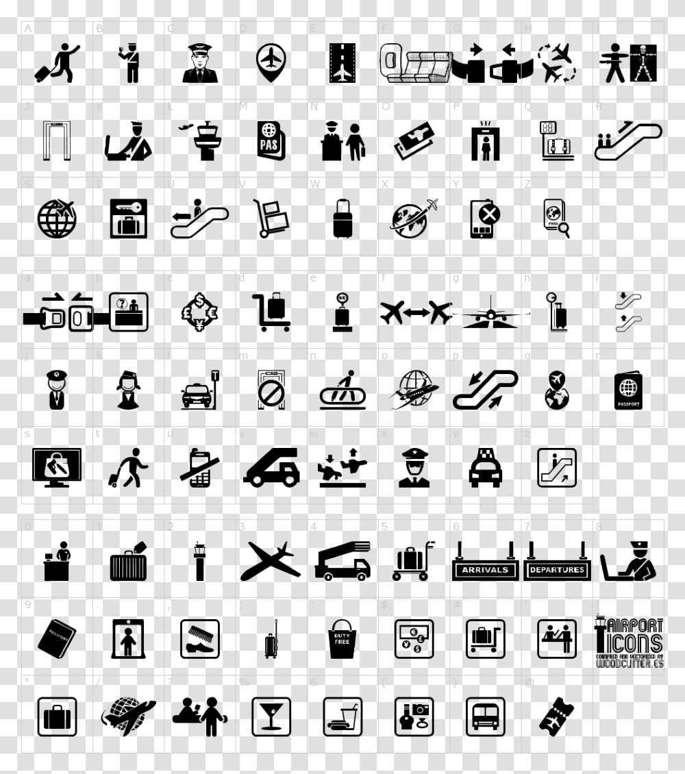 Airport Icons, Number, Calendar Transparent Png