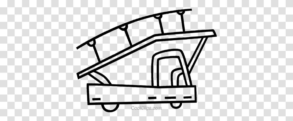 Airport Truck With Stairs Royalty Free Vector Clip Art, Utility Pole, Transportation, Vehicle, Sled Transparent Png