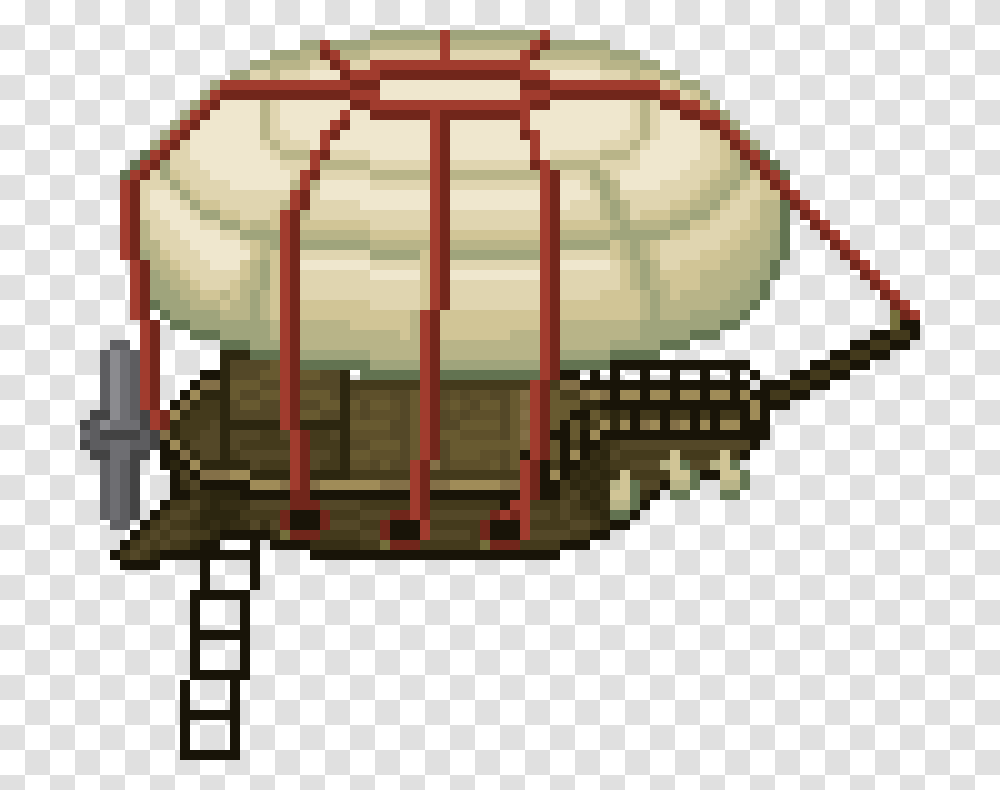 Airship Illustration, Vehicle, Transportation, Aircraft, Shipping Container Transparent Png