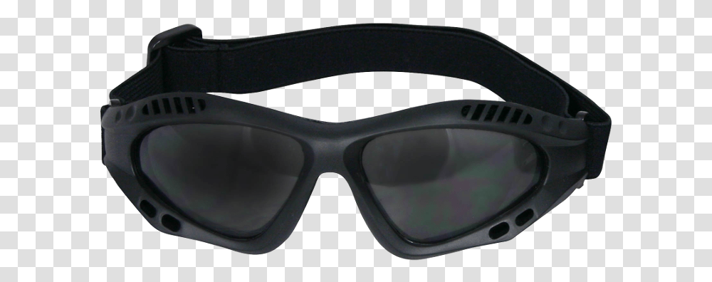 Airsoft Black Safety Glasses Goggles Glasses, Accessories, Accessory, Sunglasses Transparent Png