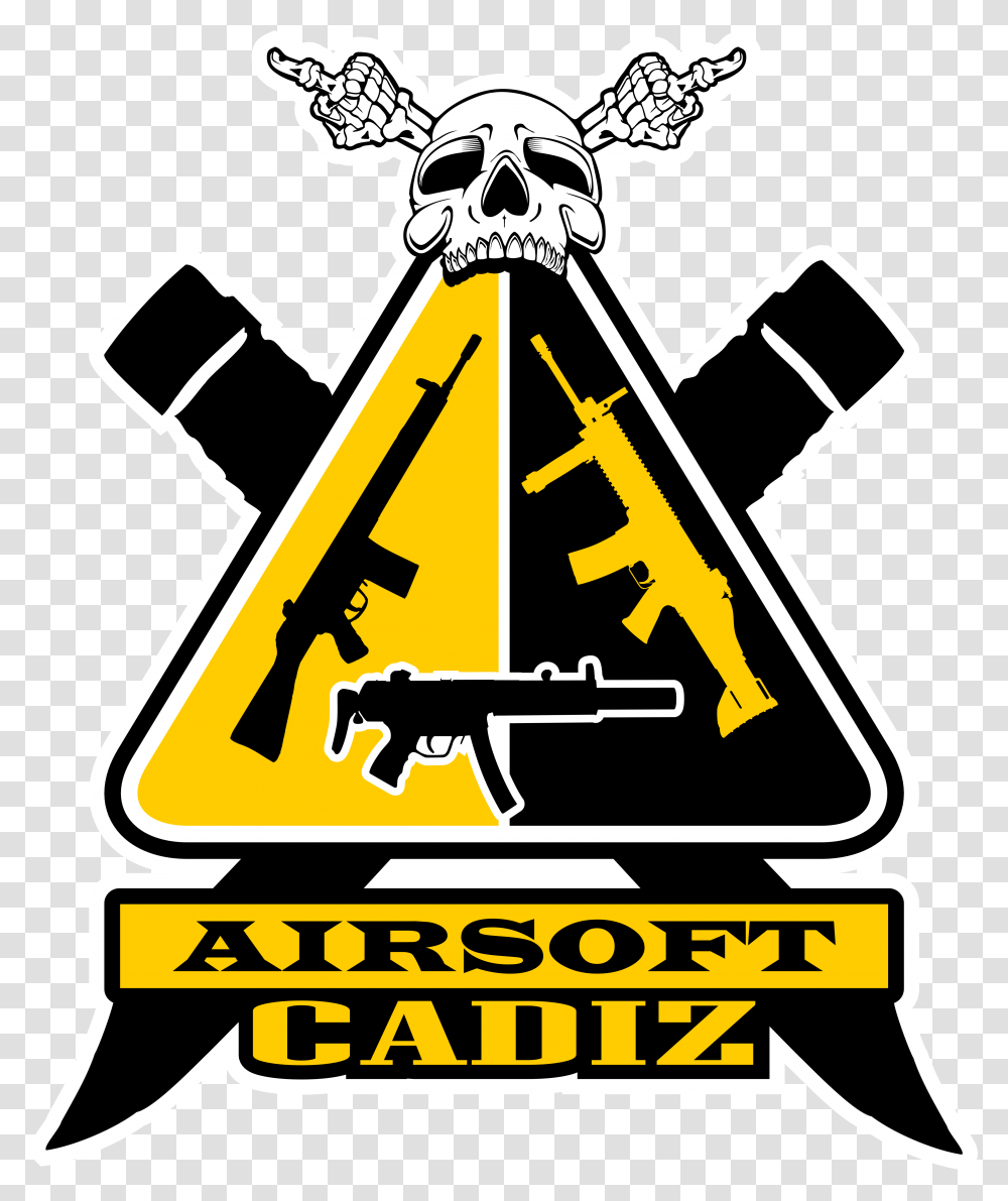 Airsoft Cadiz Airsoft Logo, Symbol, Sign, Trademark, Triangle Transparent Png