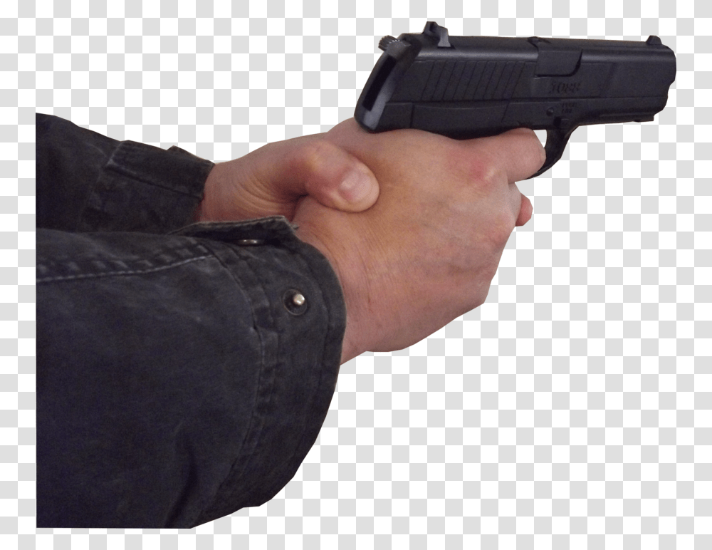 Airsoft Gun Hands With Gun, Person, Human, Weapon, Weaponry Transparent Png