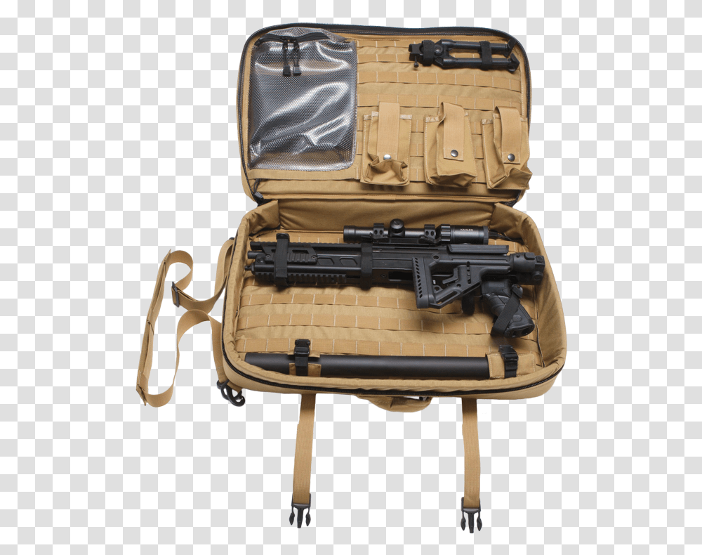 Airsoft Gun, Weapon, Weaponry, Luggage, Bag Transparent Png