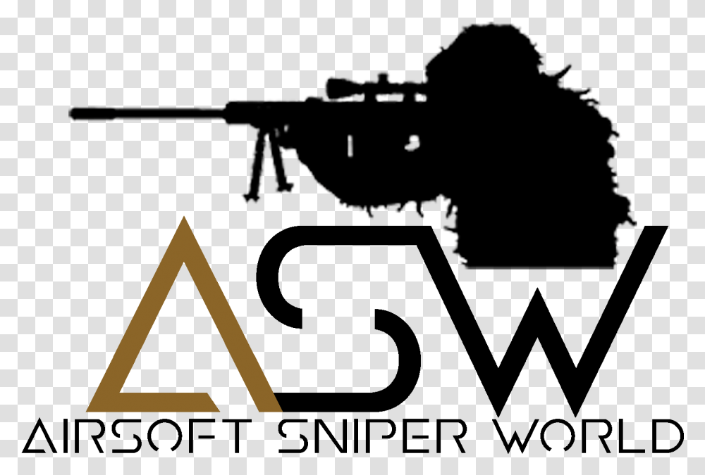 Airsoft Sniper World, Machine Gun, Weapon, Weaponry, Triangle Transparent Png