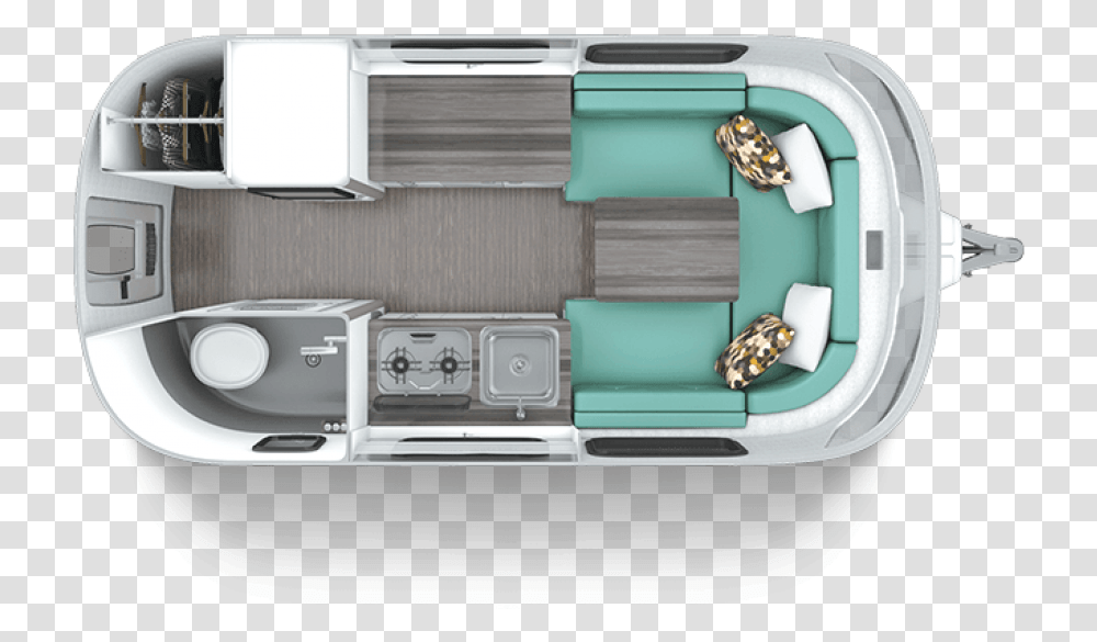 Airstream Nest Floor Plan, Furniture, Tool, Couch Transparent Png