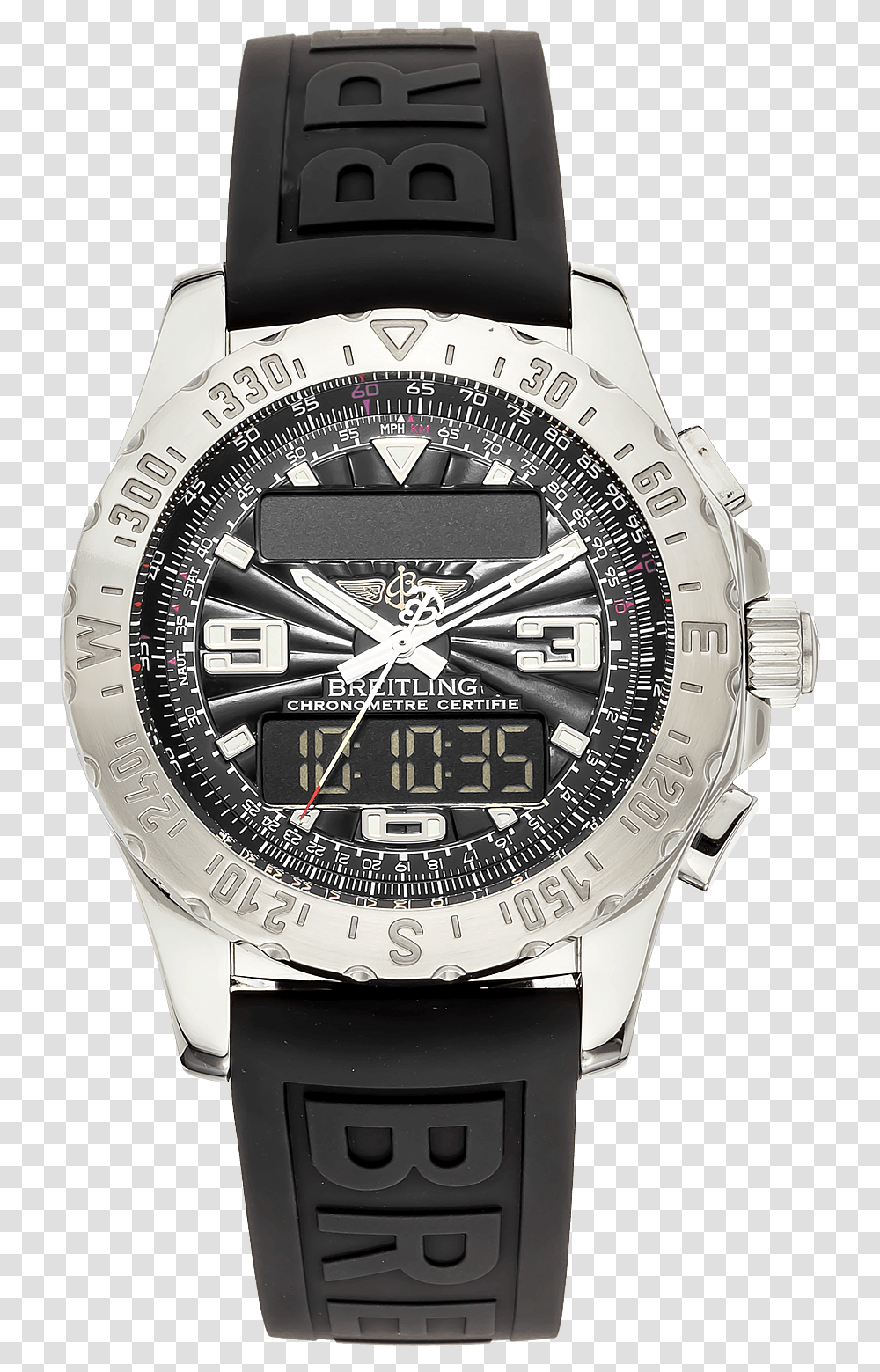 Airwolf Stainless Steel Quartz Watch, Wristwatch, Digital Watch Transparent Png