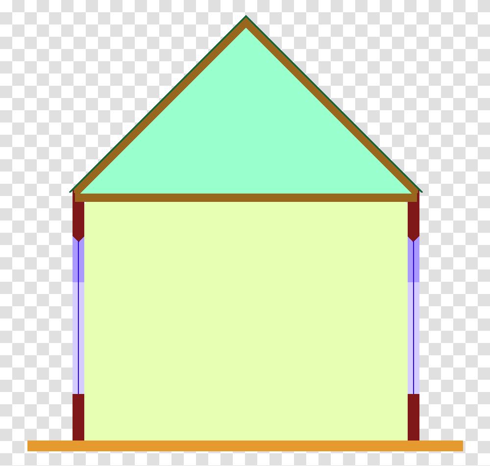 Aisleless Church Horizontal Ceiling, Mailbox, Letterbox, Triangle, Envelope Transparent Png