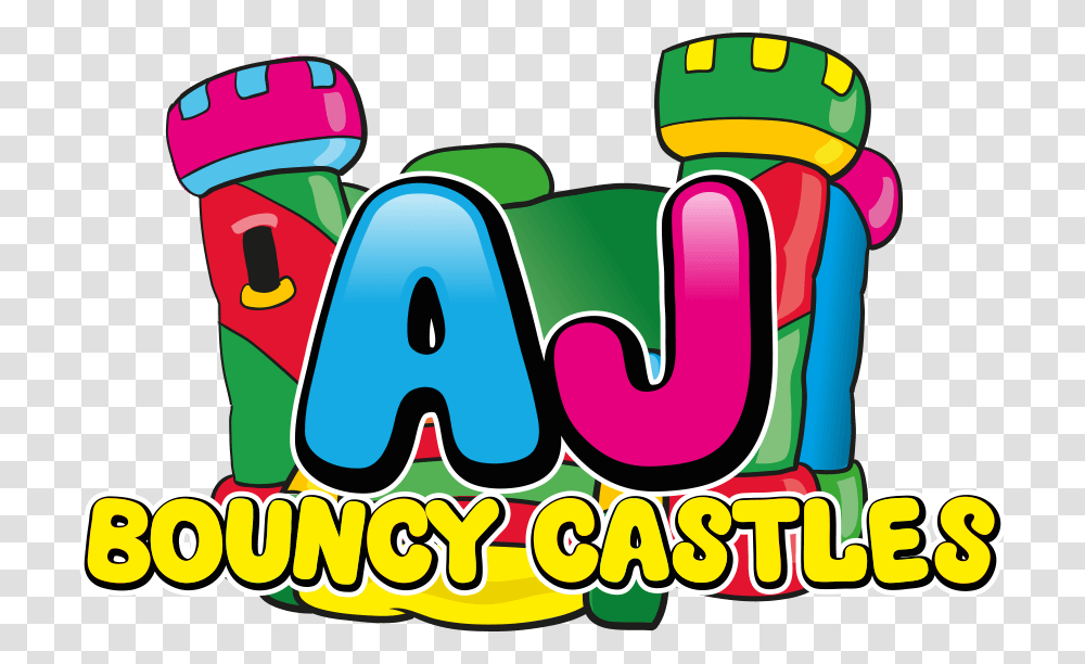Aj Bouncy Castles Bouncy Castle, Word, Food Transparent Png