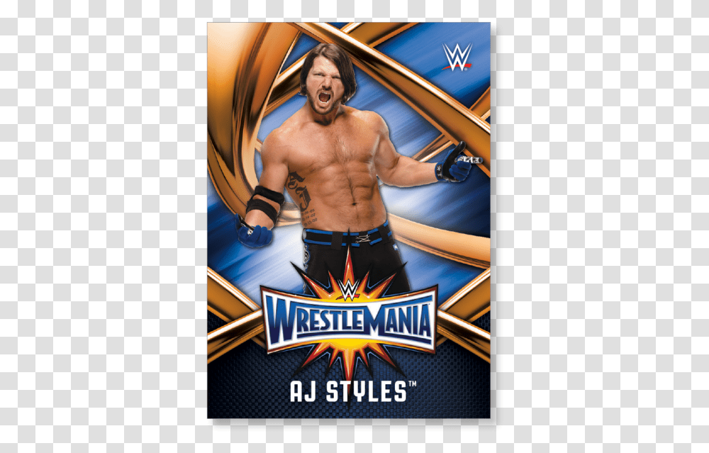 Aj Styles 2017 Wwe Road To Wrestlemania Wrestlemania Triple H 2017 Wallpaper Hd, Person, Human, Arm, Hand Transparent Png