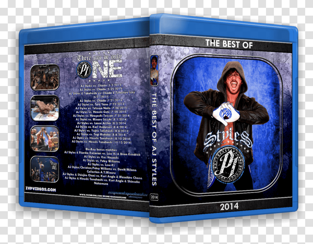 Aj Styles Blu Ray, Person, Word, Monitor Transparent Png