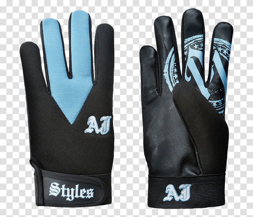 Aj Styles Gloves Gold, Apparel Transparent Png