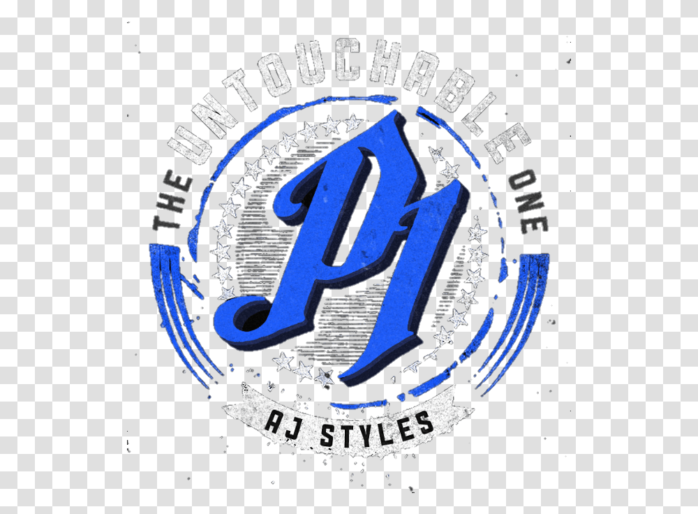 Aj Styles Logo Aj Styles Logo, Label, Sticker Transparent Png