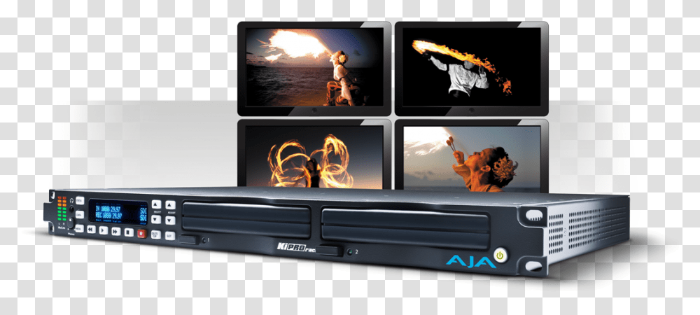 Aja Ki Pro Rack, Monitor, Screen, Electronics, Display Transparent Png