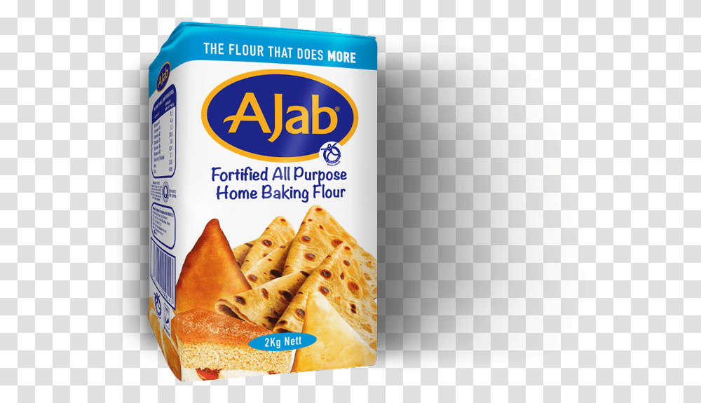 Ajab Home Baking Flour Wheat Flour In Kenya, Bread, Food, Cracker, Hot Dog Transparent Png