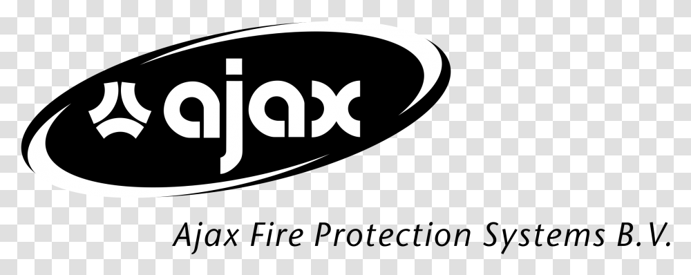Ajax Fire Protection Systems Logo & Svg Protection, Text, Stencil, Symbol, Trademark Transparent Png
