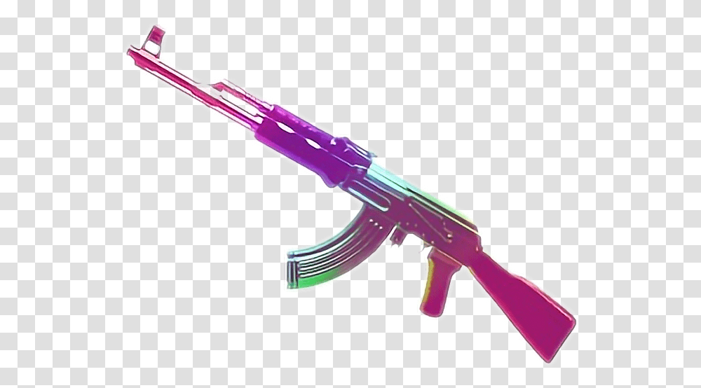 Ak 47 Clipart Ak 47 Vaporwave, Toy, Gun, Weapon, Weaponry Transparent Png