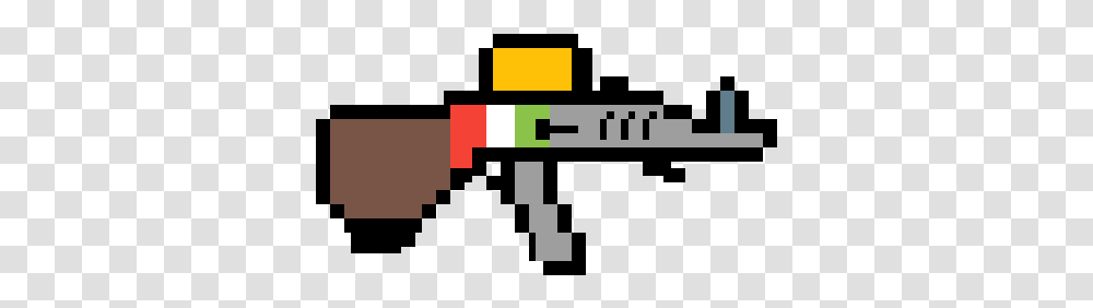 Ak 47 Pixel Art, Logo, Trademark Transparent Png