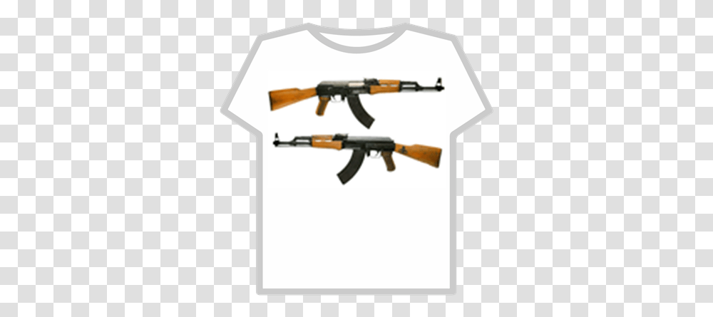 Ak 47 Tshirt Roblox Ak 47 In Gold, Weapon, Weaponry, Gun, Rifle Transparent Png