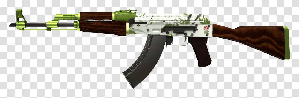 Ak 47 Weed Csgo, Gun, Weapon, Weaponry, Rifle Transparent Png