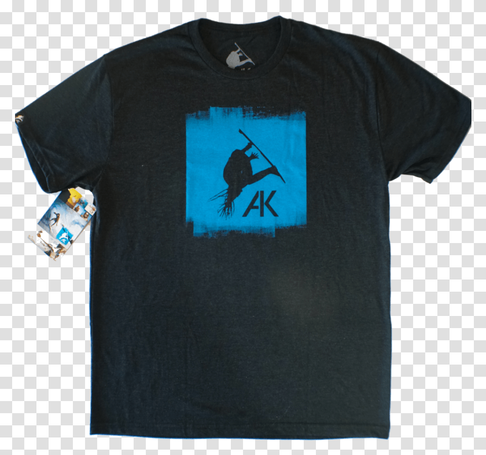 Ak Block Logo Premium Tri Blend TeeData Image Active Shirt, Apparel, T-Shirt, Person Transparent Png