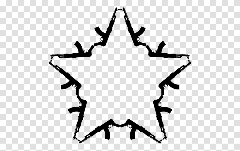 Ak Cliparts, Bow, Star Symbol, Emblem Transparent Png