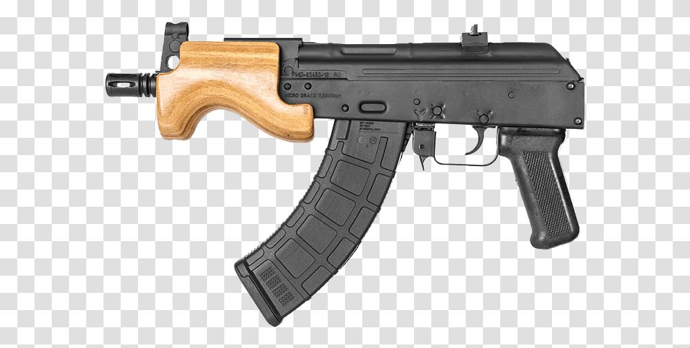 Ak Pistol, Gun, Weapon, Weaponry, Rifle Transparent Png