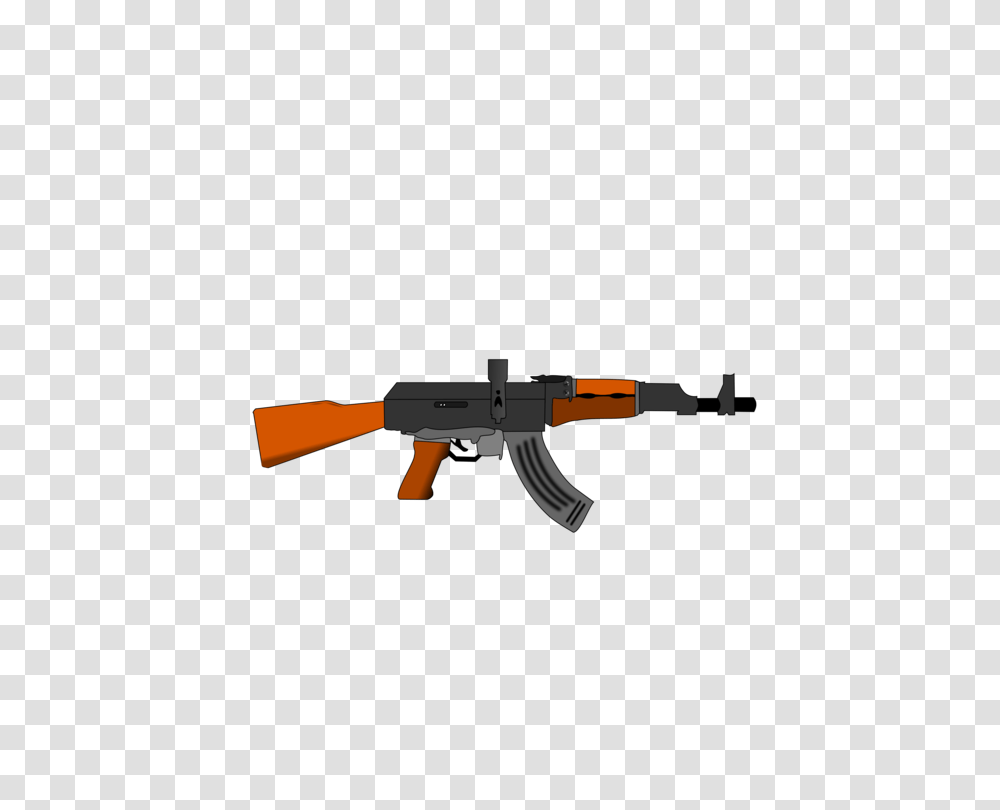 Ak Rifle Firearm Gun Sticker, Weapon, Weaponry Transparent Png